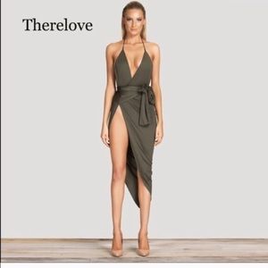 Green Sexy Club Dress